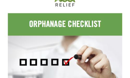 Orphanage Checklist